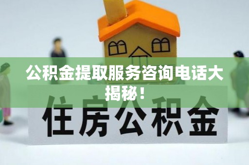 东凤公积金提取服务咨询电话大揭秘！